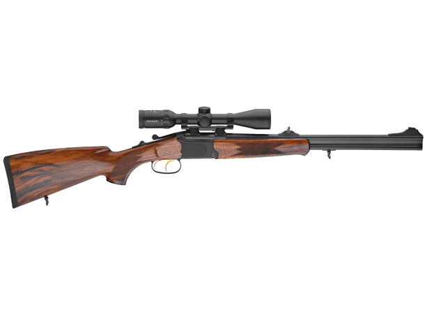 Merkel BBF B4 Black 12/76-7x57R Pistol grip, Hogback stock, Grade4, 60cm