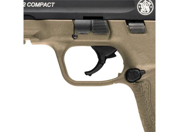 Smith & Wesson M&P22 Comp. 1/2"x28 FDE 1/2X28" FDE .22LR 3,6"/9,1cm løp