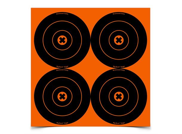 Skive Big Burst 6" Bulls Eye 100 stk