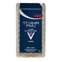 CCI 17 HMR 1,3g / 20gr FMJ