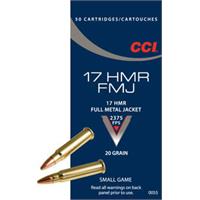 CCI 17 HMR 1,3g / 20gr FMJ