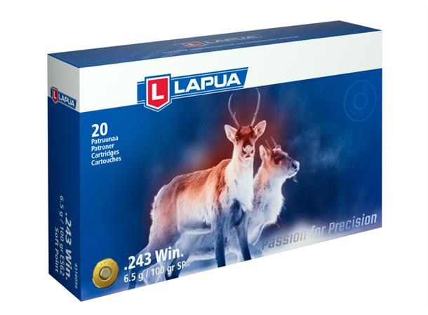Lapua 243 Win 6,5g / 100grs SP