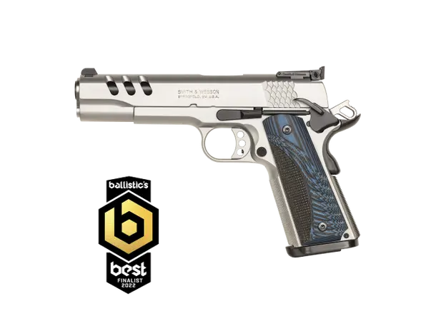 Smith & Wesson PC 1911 S/S .45 ACP 5"/12,7cm løp 8-skudd SAO