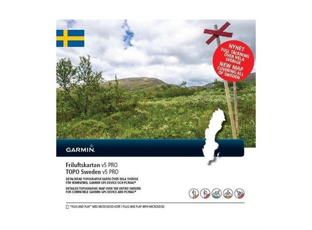 Garmin Topo Swesen Pro V4 Norra Norrland