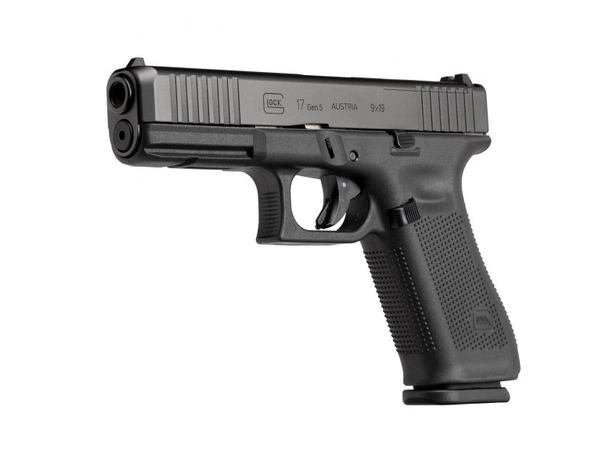Glock 17 Gen 5 MOS FS Pistol .9mm 11,4 cm, M13,5x1 Left