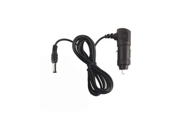 Brecom 12V kabel m/ adapter for lader VR-600/600D/2600/3500