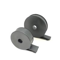 Plastdispenser for klistrelapper 17mm og 12mm