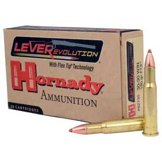 Hornady Leverevolution 30-30 Win 160grs FTX Lvrev