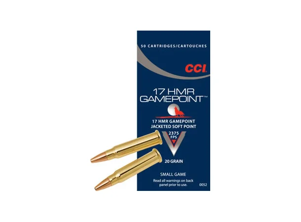 CCI 17 HMR Game Point 1,3g / 20gr SP