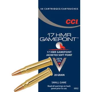 CCI 17 HMR Game Point 1,3g / 20gr SP