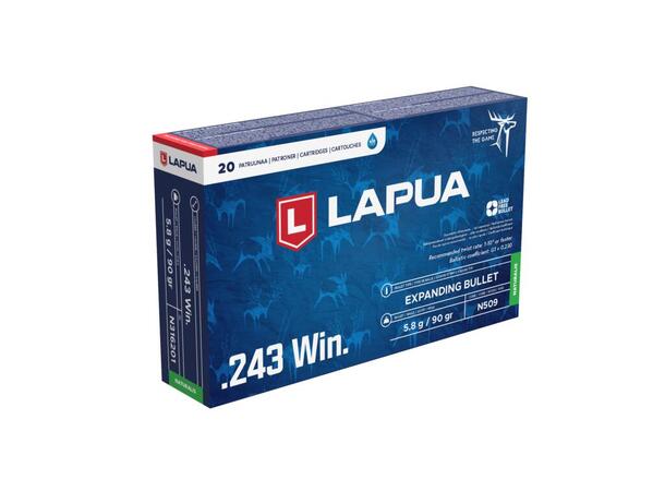Lapua 243 Win 5,8g / 90grs NATURALIS
