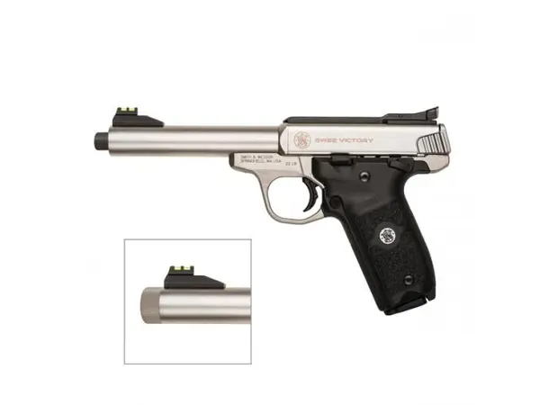 Smith & Wesson SW22 Victory 1/2"x28 .22LR 5.5"/14cm løp 10-skudd SAO