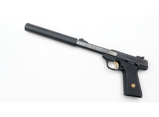 Brukt - Browning Buck Mark 22LR - 14,2cm  m/demnper