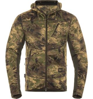 Härkila Deer Stalker camo fleece hoodie AXIS MSP Forest green