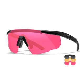 Wiley X SABER Advanced Grå/Lys Orange/ Magenta. Matt Sort Ramme
