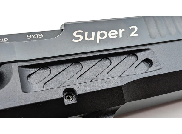 Arma Zeka AZ-P1 Super 2 Black 9x19 12,7cm pipe