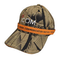 ICOM Caps Camo/Orange - When communication matters