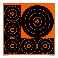 Skive Big Burst 8" og 4" Bulls Eye 25 stk