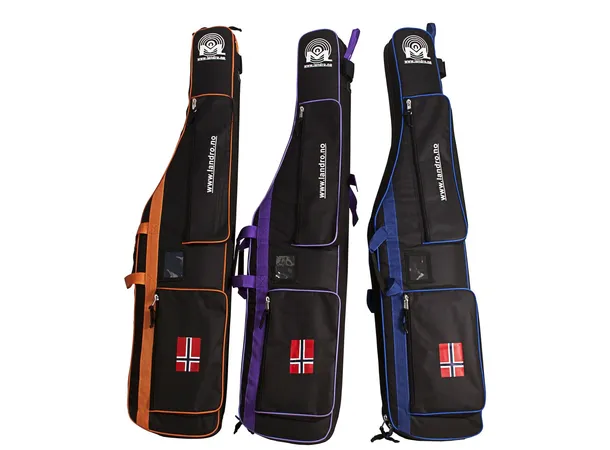 Futteral Sort/Brun Cordura Tykt polstret 140 cm