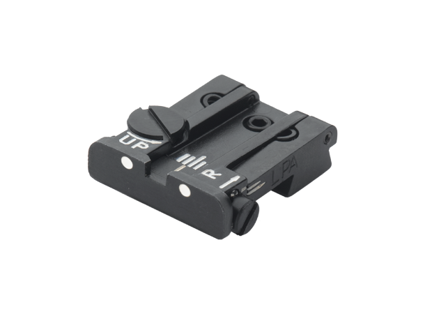 LPA TPU Two Dot Adjustable Rear Beretta 92,96, 98, M9, 90TWO