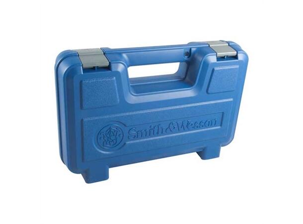 Smith & Wesson Koffert håndvåpen blå passer våpen med opptil 8 3/8" pipe