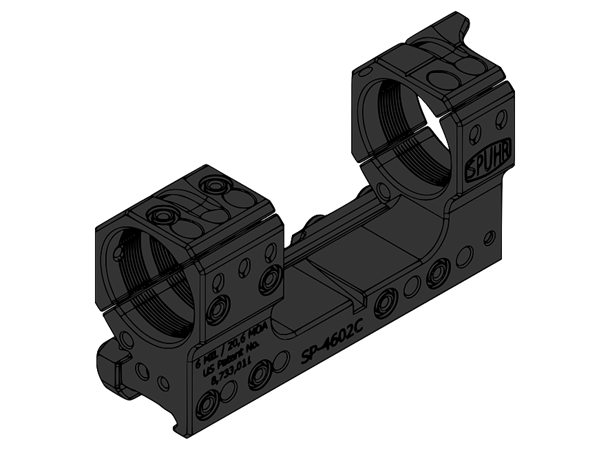 Spuhr SP-4602C - 34mm 6MIL/20,6MOA - H38mm Gen3