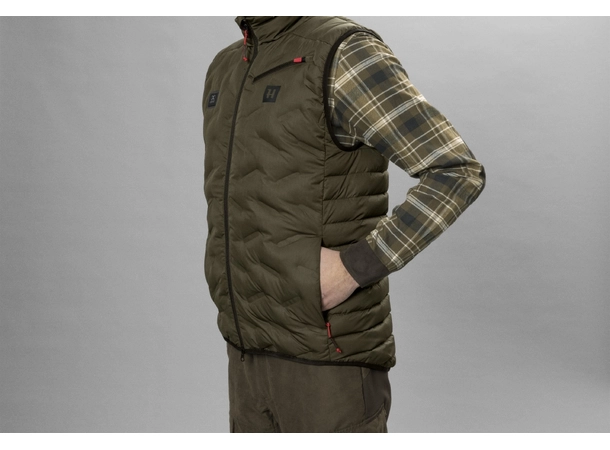 Härkila clim8 Insulated vest Willow green