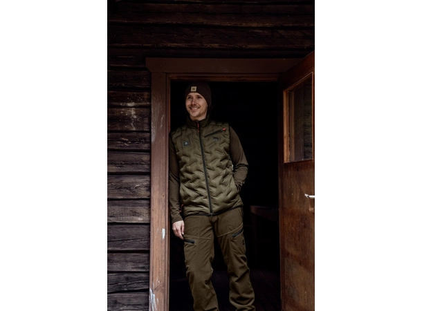 Härkila clim8 Insulated vest Willow green