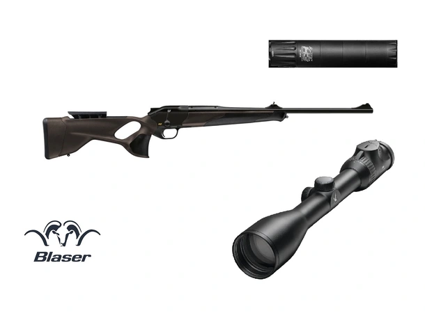 Blaser R8 Ultimate AC, Swarovski Z6i 2-12x50, A-tec H3, (Pakke)