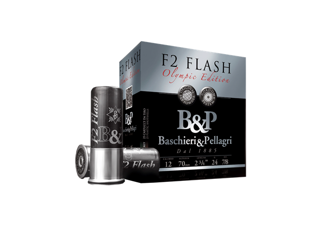 Baschieri & Pellagri F2 Flash 12/70 24g #9,5 415m/s (25/250)Utgående!