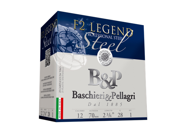 Baschieri & Pellagri F2 Legend Pro Steel 12/70 24g #7 425m/s (25/250/25000)