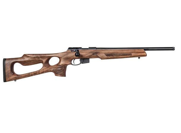 Anschutz 1761 D HB Walnut Thumbhole cal. 22 .LR 457 mm