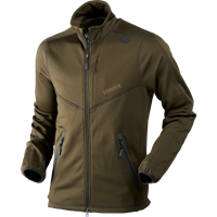 Harkila Norfell full zip fleece Willow green