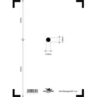 Accurize skive ISSF 50m 5m 