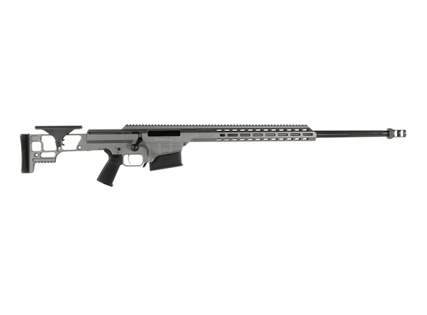 Barrett MRAD SMR rifle 338 Norma Mag, 26" løp - Tungsten Grey