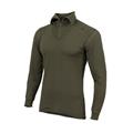 Aclima Hotwool Polo W/Zip 305gr Olive Night Str. S