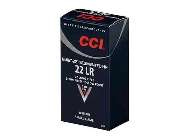 CCI 22 LR SEGMENTED QUIET HP 40grs