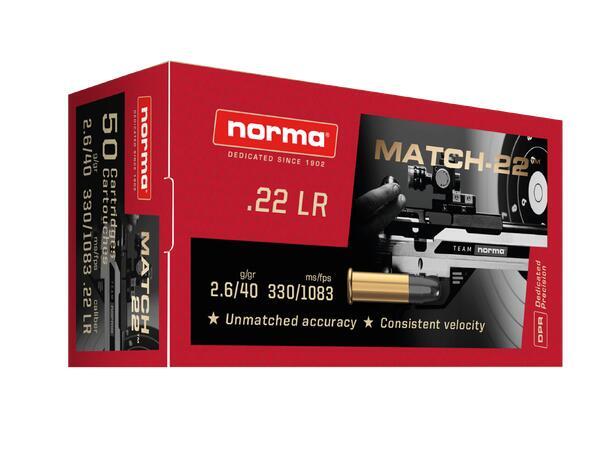Norma 22 LR Match