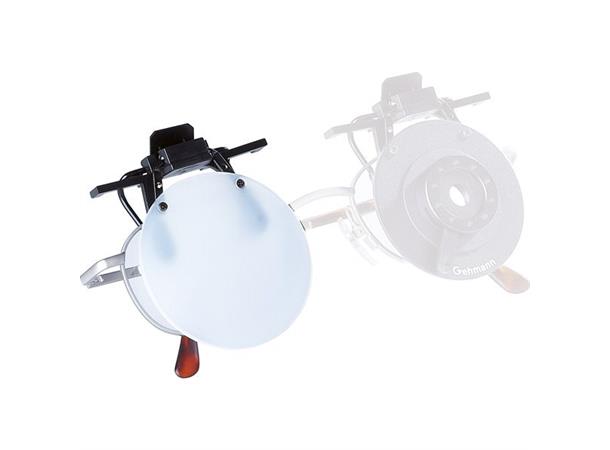 Gehmann Clip-on eyeshields translucent white