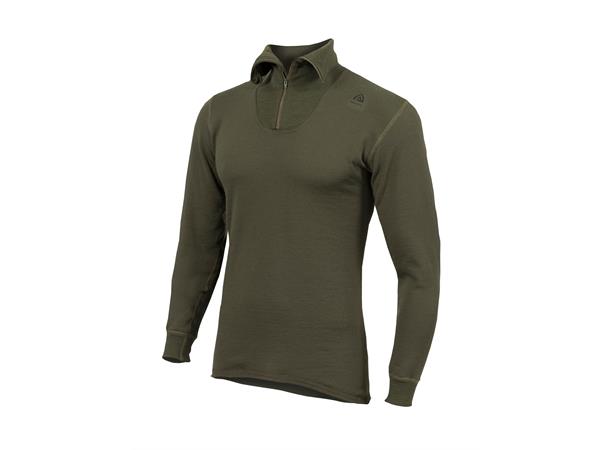 Aclima HW Polo W/Zip Olive Night 305gr
