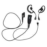 ICOM ProEquip PRO-U610SA Svart FabricLin C & D-bygel / Peltor & mikrofon/PTT