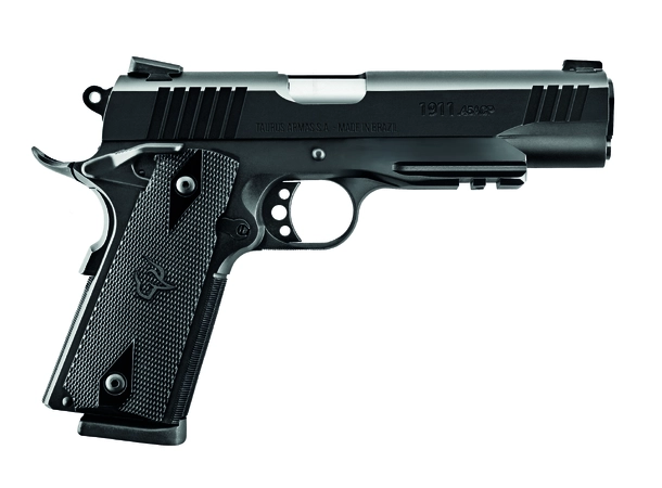 Taurus Pistol 1911 45ACP Sort, med rail, 8 skudd