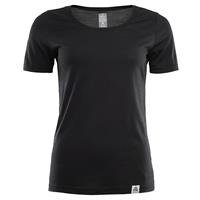 Aclima LightWool T-shirt,  Woman Jet Black