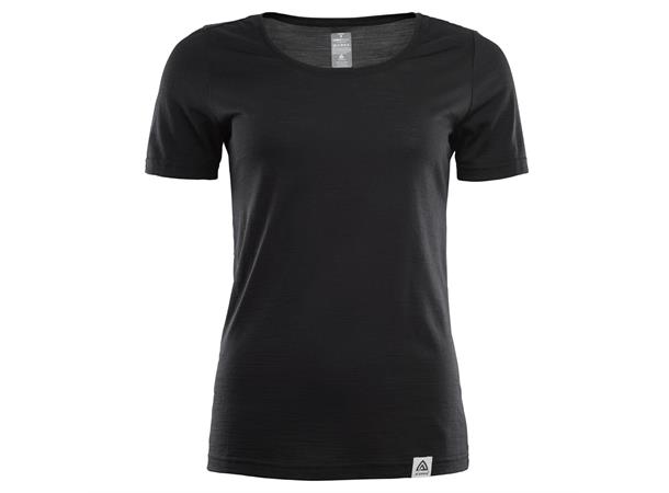 Aclima LightWool T-shirt,  Woman Jet Black M