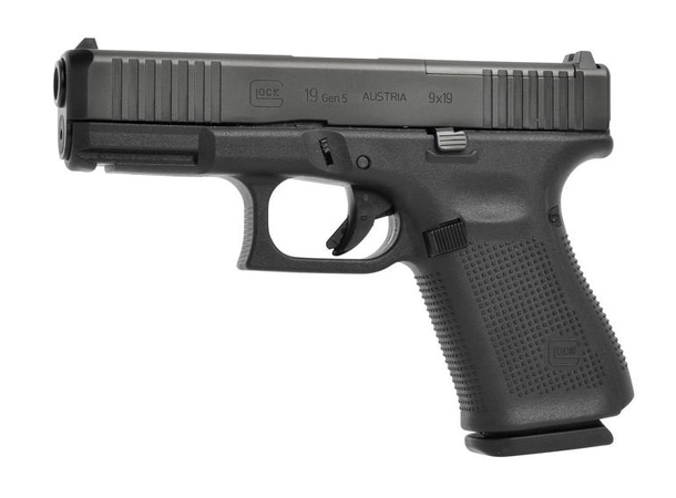 Glock 19 Gen 5 MOS FS Pistol .9mm 10,2 cm