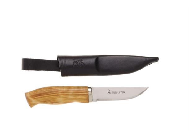 Brusletto Bruslettokniven m/lærslire, bladlengde: 9,5