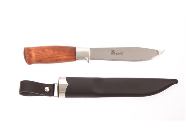 Brusletto Hunter m/lærslire, bladlengde: 13,2cm
