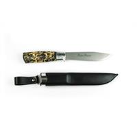 Brusletto Hunter PREMIUM m/lærslire, bladlengde: 13,2cm