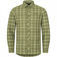 Blaser Men's TF Shirt 20 olive/beige checked