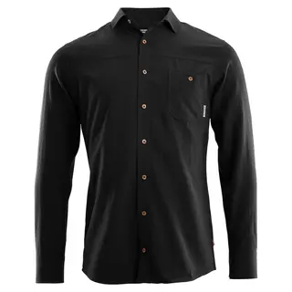 Aclima LeisureWool Woven Wool Shirt Mann Jet Black